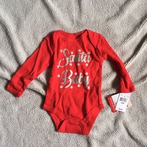 Santa Baby Onesie W/ tags